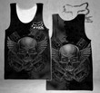 Personalized Name FX Racing Art Skull Clothes 3D Printing FX53