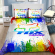 FX Racing Colorful Logo Brand Bedding Set NTH295