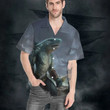 3D Shark Pirate Warrior Custom Hawaii Shirt TH3