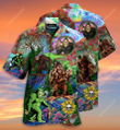 Hippie Bigfoot, Keep It Wild And Free Short Sleeve Shirt