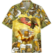 Famille - Eagles & Beer Hawaiian Shirt, Short K8