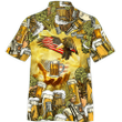 Famille - Eagles & Beer Hawaiian Shirt, Short K8