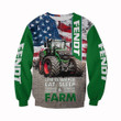 FDT Tractor Farmer 3D All Over Printed Clothes FDT07
