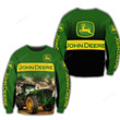 JD Tractor 3D All Over Printed Shirts JD71