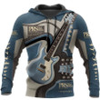 PRS Guitar 3D All Over Printed Shirts GT07
