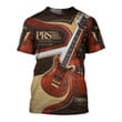 PRS Guitar 3D All Over Printed Shirts GT02