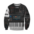 Yamaha Piano Music 3D All Over Printed Shirts PN04