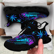 420 Colorful Hologram Leaf Symbol Clunky Sneaker NTH202