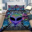 420 Art Watercolor Alien Bedding Set NTH172