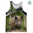 Boar Hunting 3D All Over Printed Shirts For Men and Women BR21