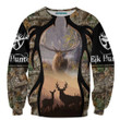 Elk Hunting Camouflage 3D All Over Printed Shirts DEE11