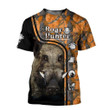 Boar Hunting 3D All Over Printed Shirts For Men and Women BR05