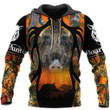 Boar Hunting 3D All Over Printed Shirts For Men and Women BR09