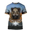 Boar Hunting 3D All Over Printed Shirts For Men and Women BR02