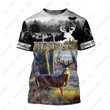 Deer 3D All Over Printed Shirts DE02