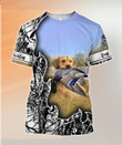 Premium Hunting Dog 3D All Over Printed Unisex Shirts DD26