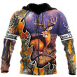 Deer Hunting 3D All Over Printed Shirts for Men and Women DE030