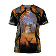 Deer Hunting 3D All Over Printed Shirts DE013