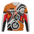 Racing Motorcycles Clothes 3D Printing KTM13