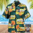 School Bus Driver Tropical Custom Photo - Hawaiian Shirt - Owl Ohh
