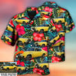 Car Chevelle Car Cool Tropical Flower Custom Photo - Hawaiian Shirt - Owl Ohh