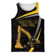 Heavy equipment Cat 3D All Over Printed Clothes HE57