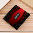 Motorcycle Black Red Personalized Men's Wallet - HM021PS08 - BMGifts (formerly Best Memorial Gifts)
