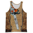 Beautiful Limited Chainsaw Art 3D All Over Printed Shirts CS143