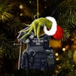 Personalized Police Bulletproof Ornament POH1
