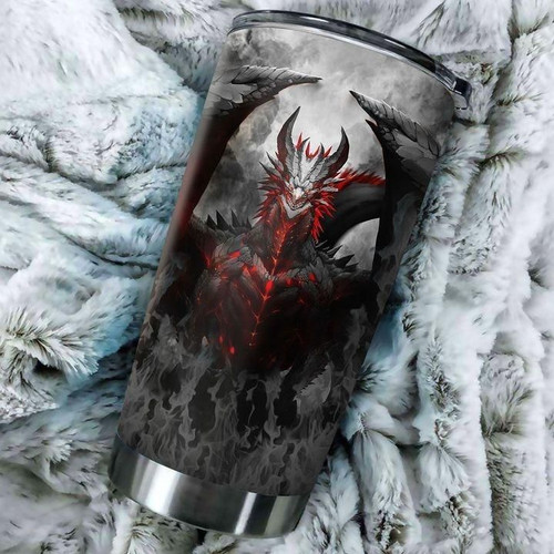 Dragon and Dungeon Tattoo Tumbler DR25