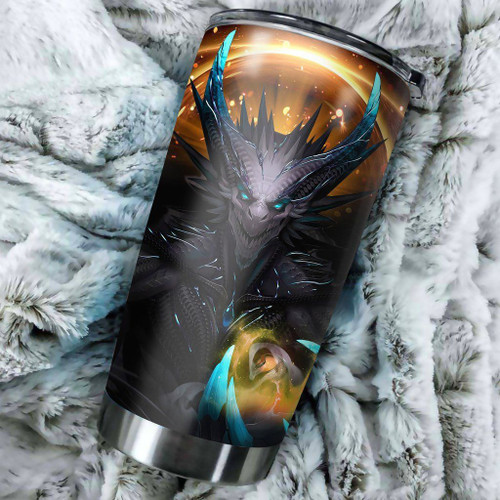 Dragon and Dungeon Tattoo Tumbler DR35