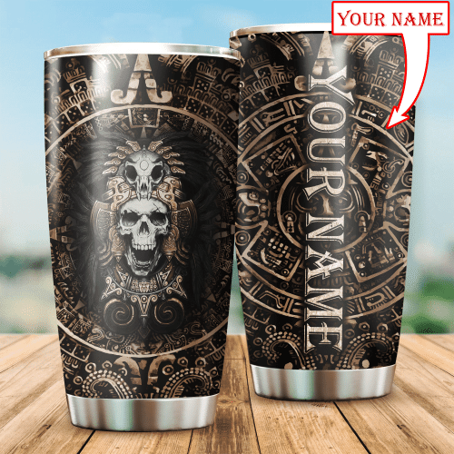 Aztec Mexico Persionalized Stainless Steel Tumbler MXT05