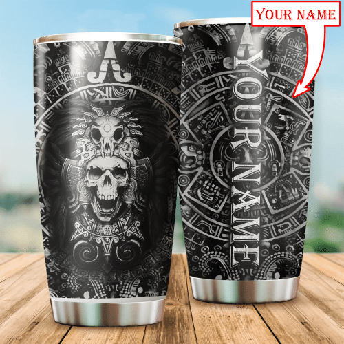 Aztec Mexico Persionalized Stainless Steel Tumbler MXT03