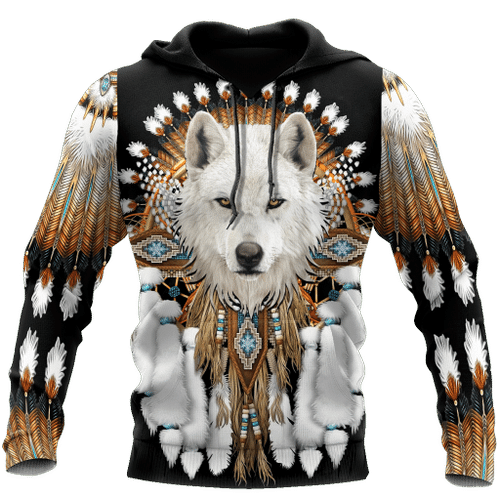 Native Feather Color 3D All Over Printed Shirts NA41