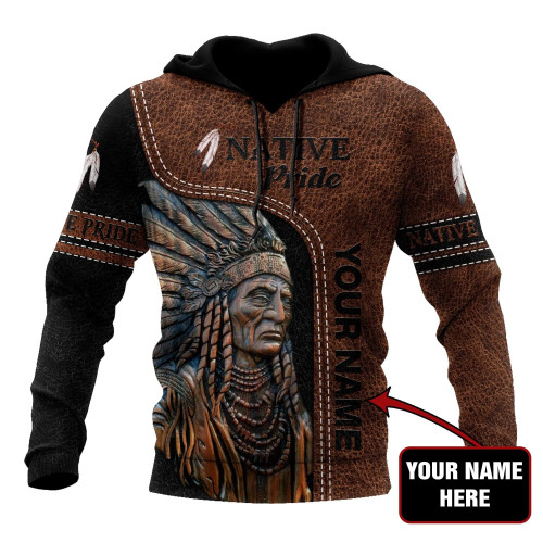 Custom Name Native American 3D All Over Printed Unisex Shirts NA61