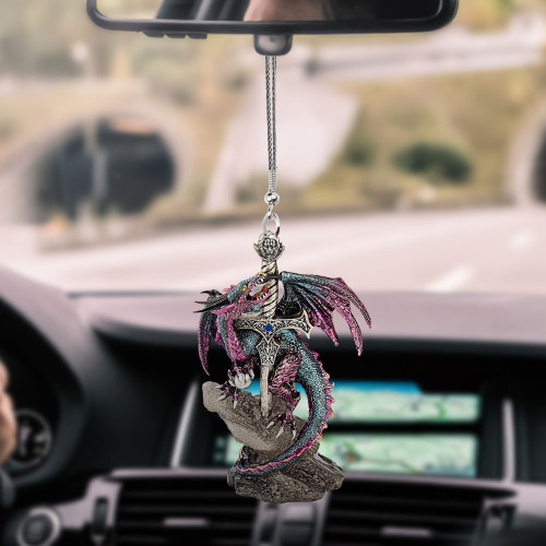 Dragon And Sword 3D Car Hanging Ornament DRO7