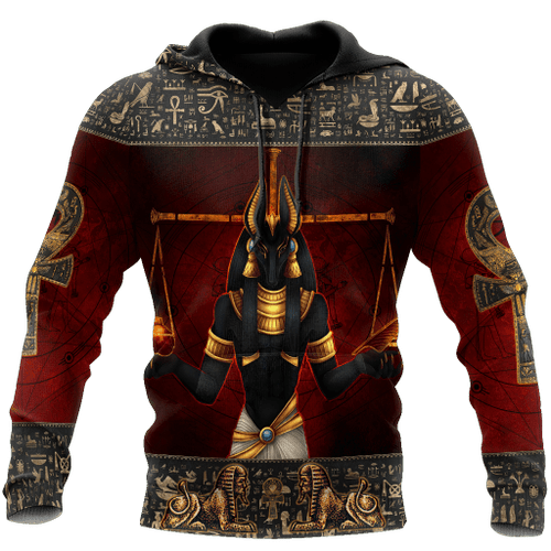 Anubis Ancient Egyptian 3D All Over Printed Shirts For Men And Women PA44