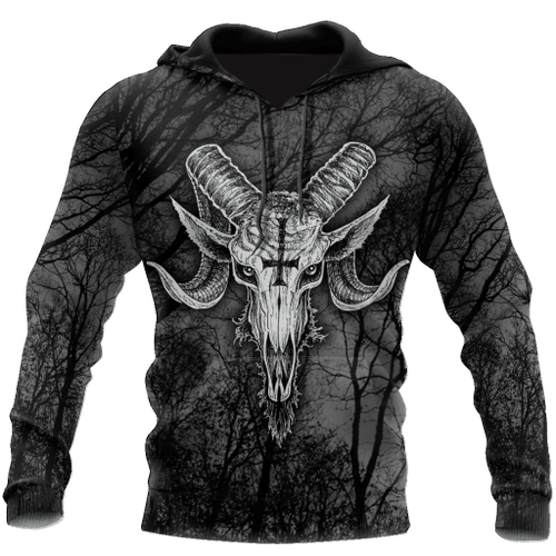 Satanic 3D All Over Printed Shirt ST02