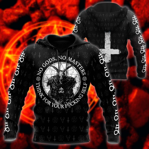 Satanic 3D All Over Printed Shirt ST03