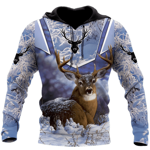 Deer 3D All Over Print Hoodie HDTT28