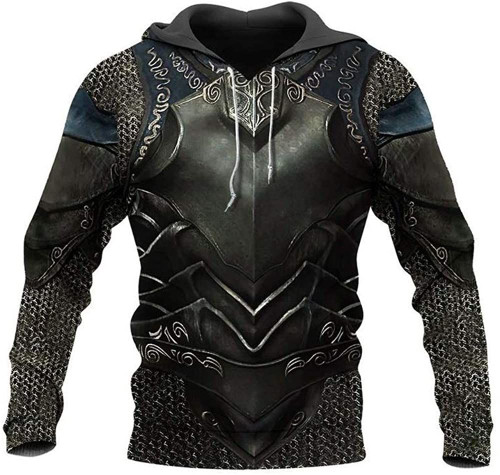 Ebony Mail Armor 3D All Over Printed Hoodie A16