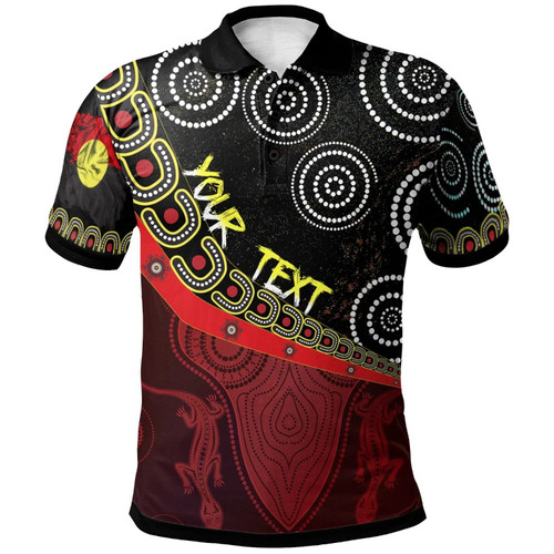 Customize Australia Aboriginal Polo Shirt ABP6