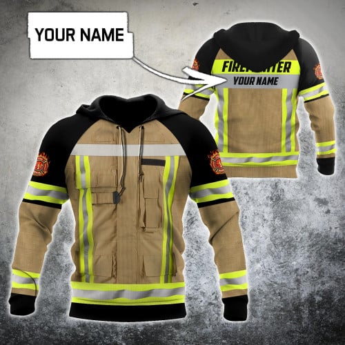 Personalized Firefighter 3D All Over Printed Unisex Shirts FF103