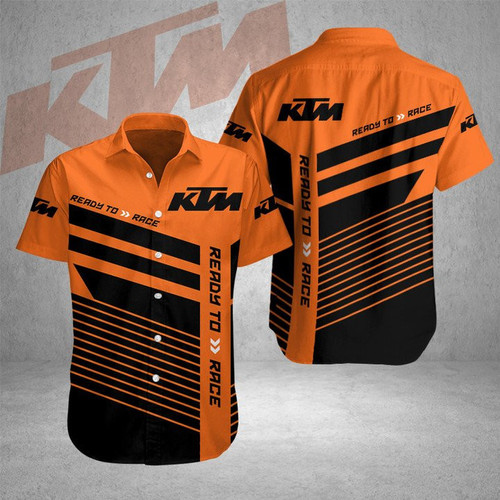 Racing Hawaiian Short Sleeve Shirt KTM14