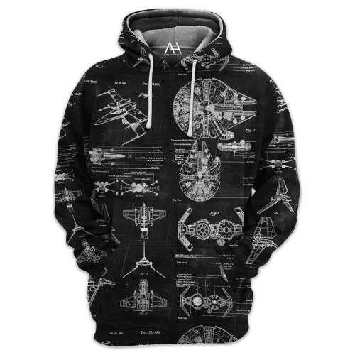 SW Patent 3D All Over Printed Hoodie for Men and Women SW1