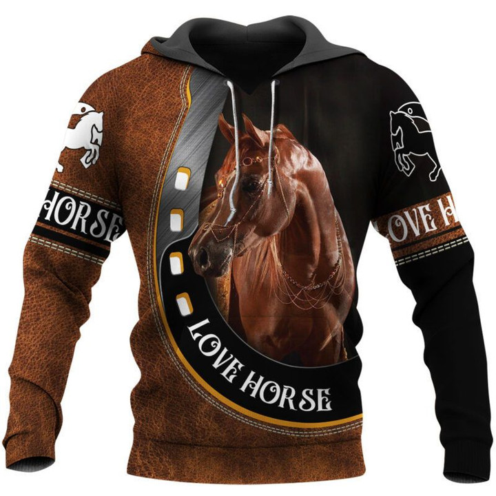 Love Horse 3D All Over Printed Shirts HR83