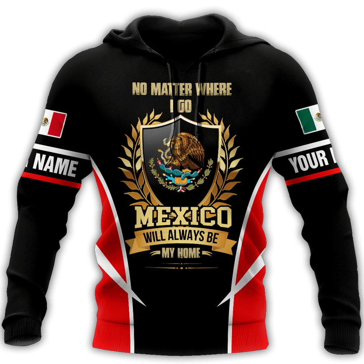 Personalized Name Mexico My Home All Over Printed Shirts MX021