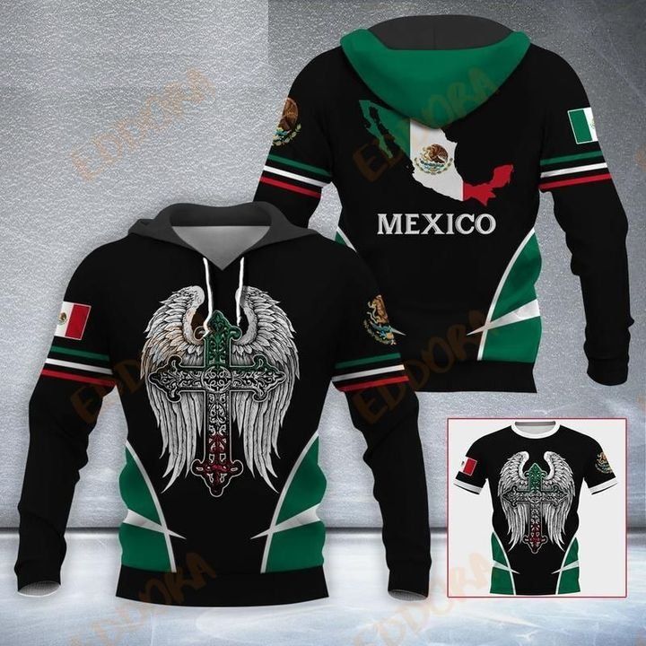 Mexico 3D All Over Printed Shirt MX010