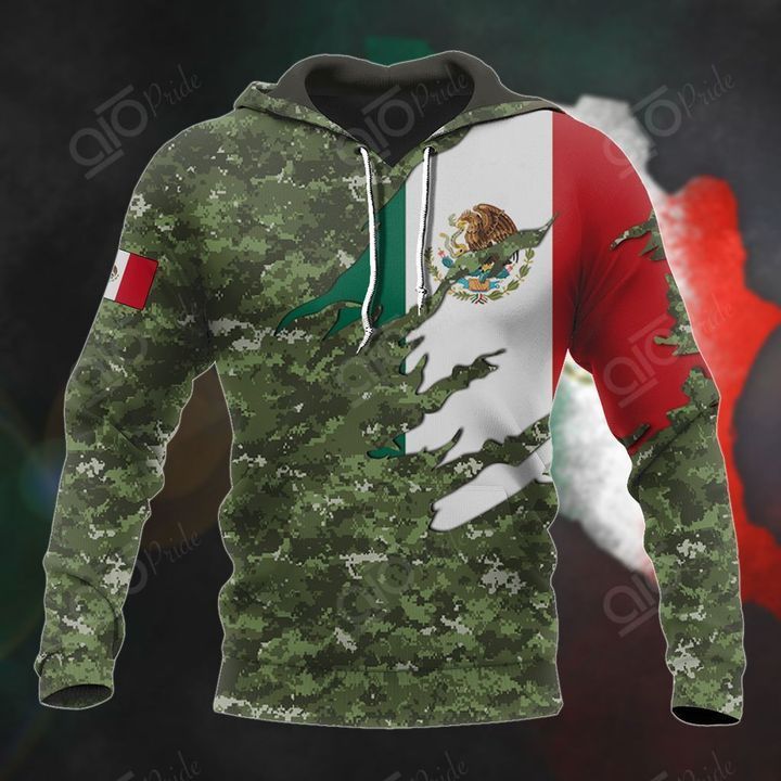 Personalized Mexican 3D All Over Printed Unisex Hoodie MX041