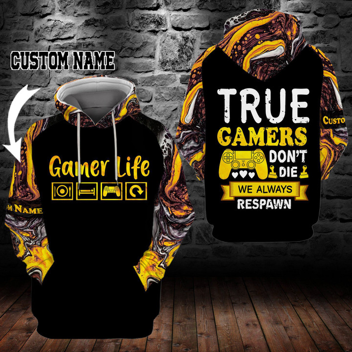 Gamer Life 3D All Over Printed Shirts GM10